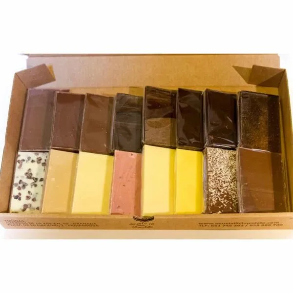 Detalles de chocolate artesanal para bodas y comuniones