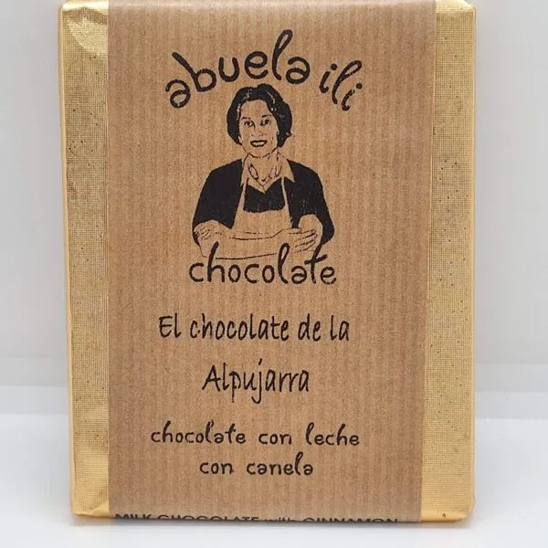 Chocolate con leche y canela