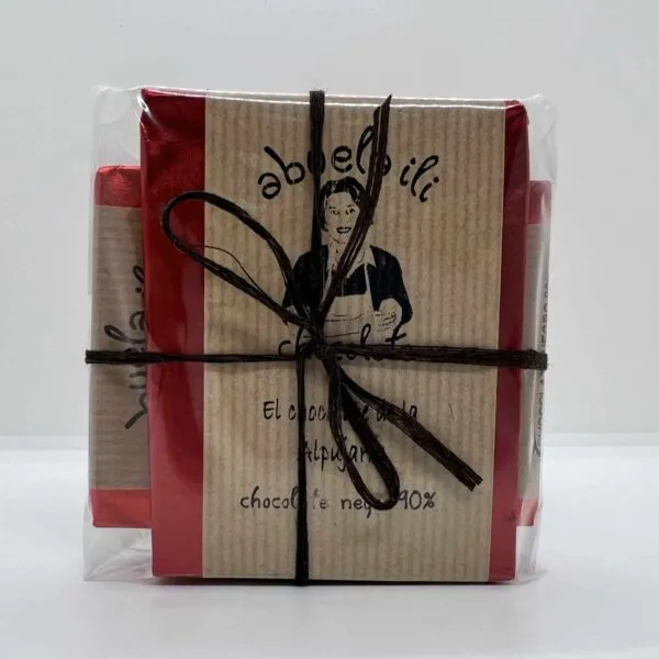 Surtido de 3 Chocolates Puros (80%, 90% y 100%)