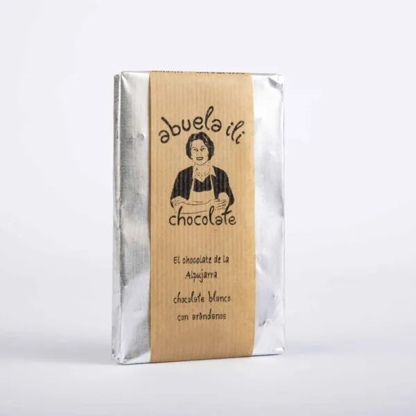 Chocolate blanco con arándanos – Un flechazo en cada bocado