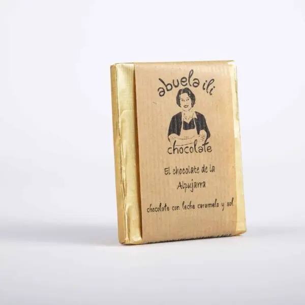 Chocolate con leche caramelo y sal