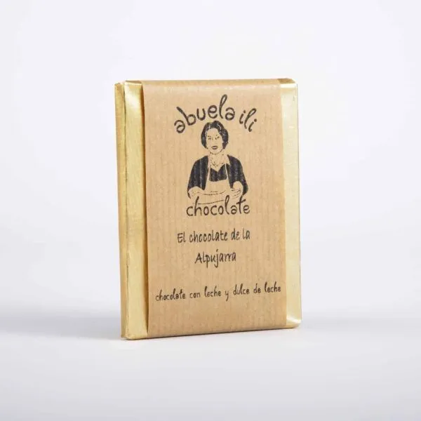 Chocolate con leche y dulce de Leche