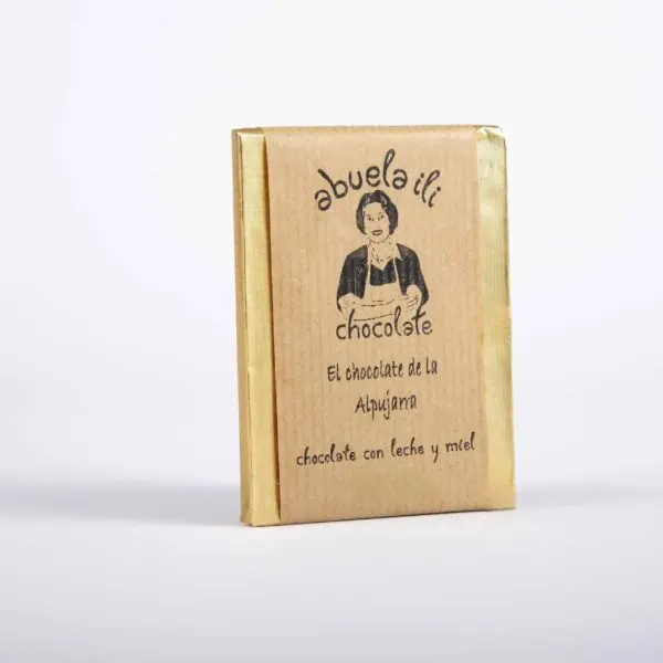 Chocolate con leche y miel