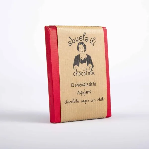 Chocolate negro con chili picante