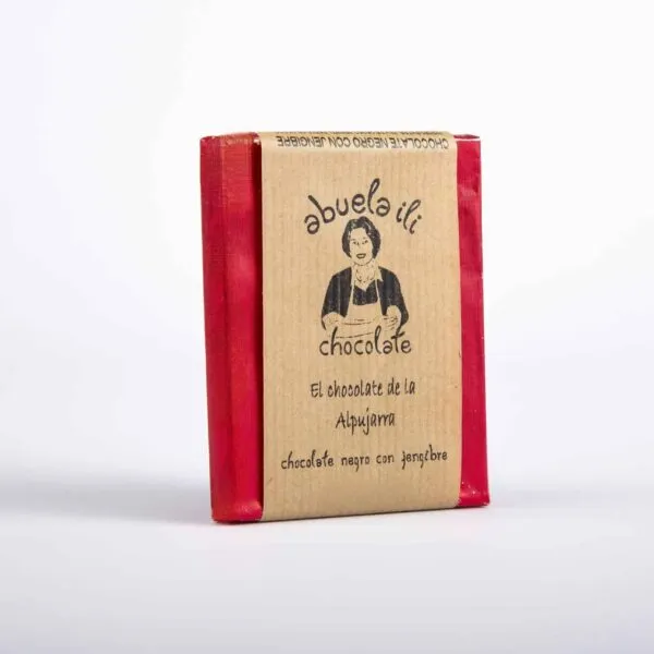 Chocolate negro con jengibre
