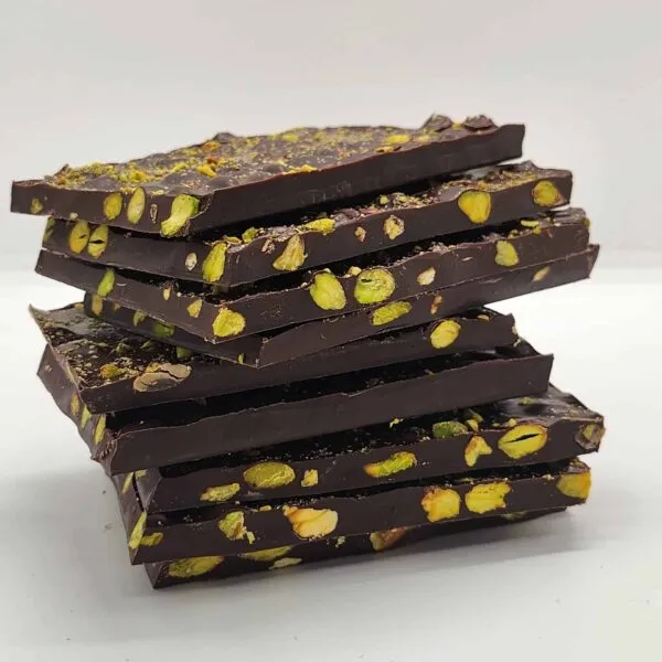 Alternative view of Chocolate negro con pistacho