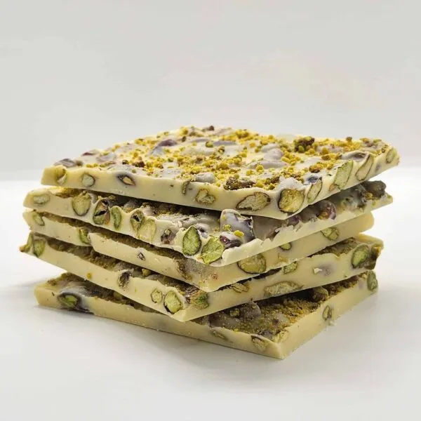 Alternative view of Choco leche & pistacho crujiente